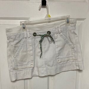 Free people Women's White Casual Skirt